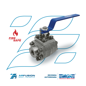 Válvula Esfera Tripartida Forjada Trunnion MGA - Classe 1500